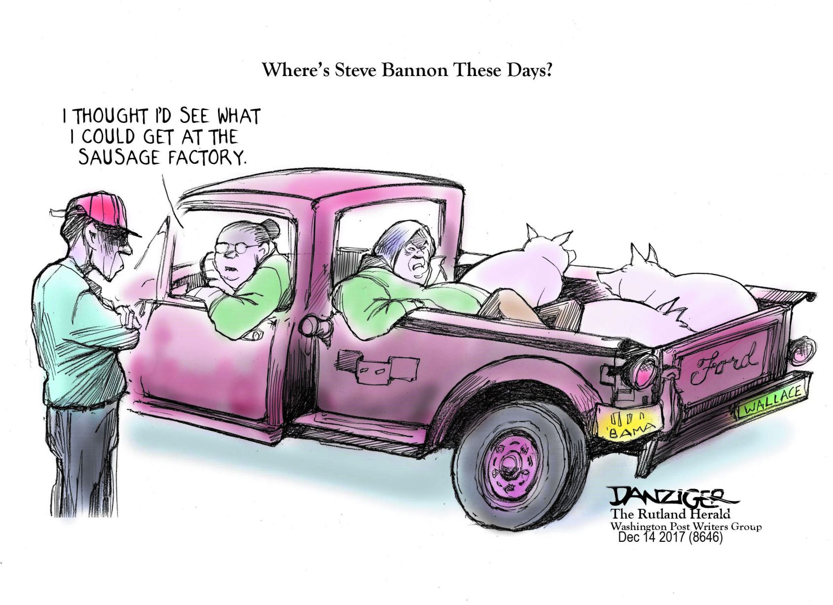 Jeff Danziger cartoon